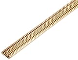 Forney 47300 Bare Brass Gas Brazing Rod, 1/8-Inch-by-18-Inch, 10-Rods [並行輸入品]