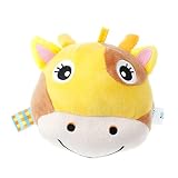 Chone Baby Rattles Toy – マルチカラーコットンStuffed Animal Plush Toys – Kids Handクリスマスおもちゃ – 8スタイル S マルチカラー 5