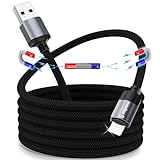 Magtame Iphone-充電ケーブル 磁気吸着自動収納 ライトニングケーブル 金属製コネクタ lightning-ケーブル MFi認証