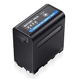 NP-F970交換バッテリー6600mAh Sony NP F970,F750,F960,F530,F570,CCD-SC55,TR516,TR716などに対応ビデオライト 撮影ライトに適合バッテリー