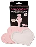 Bamboobies Ultra Soft and Thin Washable Nursing Pads, Wrinkle Free, 2 Pair by Bamboobies