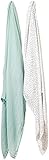 Little Unicorn Bamboo Muslin Swaddle - Periwinkle Polka Dot Set - 2 Pk [並行輸入品]