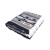 THE MAGIC HOUR マジックアワー 今治タオルコットン ブランケット ポンチョタイプ 難燃性 ネイティブ柄