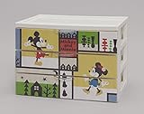 チェスト キャラクター A4クリアファイル、がピッタリ収まる 安全 キャラクターデスクチェスト ミッキー