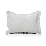 Glennaジーン・スターライトシャム、グレー刺繍/メタリックスリヴァー、大