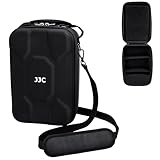 Sony A7R5 A7IV A7III A7 Canon EOS R6 Mark II R8 R5 R Nikon Z8 Z5 Fuji XT50用 レンズ10.2x6.7x4.9インチ(幅x高さx奥行き)、EVAカメラバッグ ドローンポーチ ポケット&仕切り付き