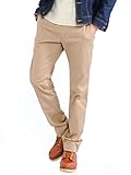 (ジェニュインディッキーズ) GENUINE Dickies チノパン メンズ スリム ストレッチ チノ パンツ 【e360】 (76, ベージュ)