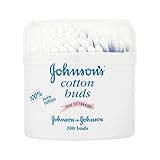 綿棒パックあたり200 (Johnson's Baby) (x 4) - Johnson's Baby Cotton Buds 200 per pack (Pack of 4) [並行輸入品]
