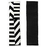 ココトリコ（cocotorico） シートベルトカバーリバーシブルタイプ 2個セット カシオペア柄 【カシオペアブラック】