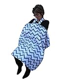 Chevron Green Privacy Nursing Breastfeeding Breast Feeding Cover One Size Fits All Long Strap Coveru