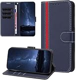 Mldjomid Motorola Moto G66j 5G/Moto G66y 5G/Moto G56 5G ケース 手帳型 PUレザー moto g66j5g ケース 財布型 カード収納 耐衝撃 モトg66y5g スマホケースマグネット式 スタンド機能 ビジネススタイル モトローラ Moto G56 5G 手帳型カバー 実用性 擦り傷防止 カラーステッチ 携帶ケース 肌触り良い 全面保護 -青