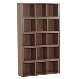 arne オープンラック コーナーラック 本棚 完成品 伸縮ディスプレイラックR+R 90-5 ブラウン