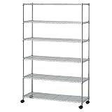 スチールラック ローコスト W121.2×D35×H186cm 棚 6段 什器 オリジナル