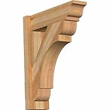 Ekena Millwork out06 X 20 X 24oly01rwrオリンピックRough Sawn従来Outlooker、幅6 " x 20 " Depth x 24 "高さ、米杉