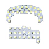 2LOOP(ツーループ) 3チップSMD2点 R4.3月登録迄 エブリィワゴン DA17W DA64W スクラムワゴンDG17W DG64W クリッパーリオなど ハイルーフ車専用 LEDルームランプ -電球色