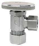 Plumb Craft 7333000lf 5 / 8インチby 1 / 2インチ低リード角度バルブ