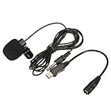 3.5Mm External Microphone Mic Clip Lapel Tie With Mini Usb (Usa)