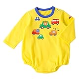 ミキハウス ホットビスケッツ (MIKIHOUSE HOT BISCUITS) ボディシャツ 71-1501-780 80cm 黄