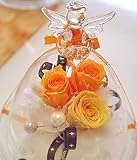 天使 の プリザーブドフラワー (黄色)