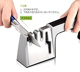 ZHIZU 包丁研ぎ 研ぎ器 包丁 研ぎ器 セラミックロール　シャープナー　ダイヤモンド砥石　ホーム　キッチン用　ホーム　キッチン用 (黒)