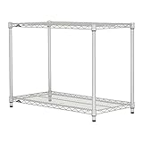 ルミナス オーダーラック レギュラーシリーズ 2段 +延長4本(+61.5cm) 幅182.5×奥行61×高さ133.1cm 標準アジャスター仕様 SR18600000075NNYY-2