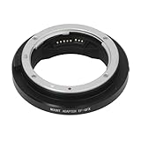 オートフォーカスレンズコンバータリング、調整可能な絞りワンクリックリリース、GFX 50S、GFX 50R、GFX 100などのGマウントカメラ用、EFマウントレンズ用