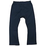 【H28年春物】製品洗い加工済み JEANS-b(ジーンズベー) 20/-スパンフライスのびのび長丈スパッツ 90cm/NV NO.B-723017