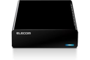 エレコム 外付けハードディスク HDD 2TB テレビ録画 PC ファンレス設計 静音 縦置き/横置き ブラック ELD-STV020UBK
