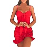 Funic SWIMWEAR レディース US サイズ: M (US L) カラー: レッド