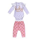 PER ベビー服　ベビー　カバーオール セット　ロンパース+パンツ　子供服 長袖　上下 セット　女の子　新生児　コットン