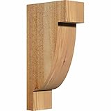 Ekena Millwork cor04 X 06 X 06alp00rdf Alpine Rough Sawnコーベルの 12"D x 24"H COR06X12X24ALP00RWR 1