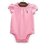 ラルフローレンの子供服　POLO　RALPHLAUREN　ベビー　ロンパース　女の子　８０ｃｍ [並行輸入品]
