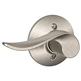 Schlage f170-sac-lh Sacramento Left Handed Singleダミードアレバー、サテンニッケル