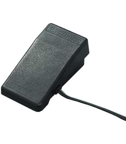 Amazon | ジャノメ純正電子ミシン用フットコントローラー（黒色