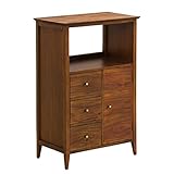 クロシオ ルーター収納 ブラウン 幅55.7cm Golden 木製 完成品 92805