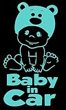 【全16色】Baby in car sticker Original-1(BIC-O-1)ベイビー イン カー ステッカー/サイン/オリジナル カー ステッカー/Car/車用/シール/ Vinyl/D