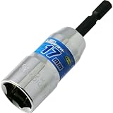 レモラ 六角軸付 セミロング ソケット 17mm KS-17W