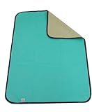 西川産業 babypuff リバーシブル綿毛布 85x115cm アイスブルー 綿100% LCI5001501