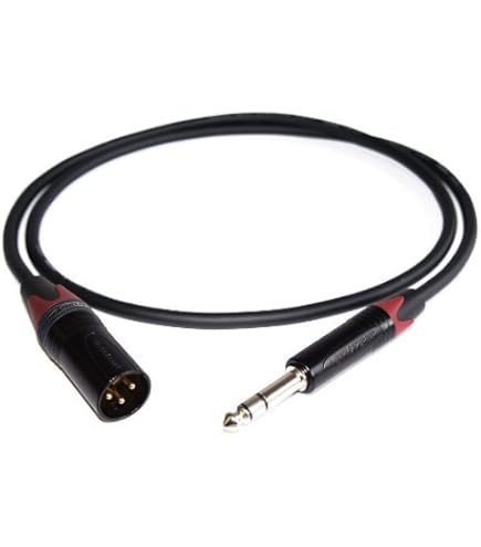 Amazon.co.jp: BELDEN 8412 TRS(ステレオフォン)→XLR(オス) 2本ペア