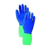 MAPA ProTector AFR-282 Natural Latex Blended Nitrile Glove Chemical Resistant 0.026 Thickness 13 Len