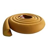 [アイエル]安全角クッション (長さ‐２ｍ/厚さ‐12ｍｍ（±１ｍｍ), ゴールド・ブラウン) [並行輸入品]