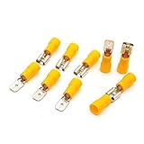 Suyepバットコネクタ圧着端子オスメス予備絶縁ジョイント12-10 AWG MDD5.5-250 FDD5.5-250 (50, PRS)