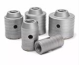 ツールCentre 35 mm 150 mmコンクリート壁にドリルビット穴のこぎりカッター+レンチ300 mm接続ロッドwithレンガCement Stone Hole Diameter (150 m