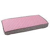 Elephants Pink/Grey pink pin dots Changing Pad Cover by Bacati