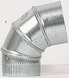 4 " ADJ 26 GA Furnエルボ