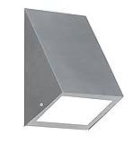 Eglo 86993A Arktic Wall Light, Stainless Steel [並行輸入品]