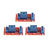 Perfk 3ピン　リレーボード　オプトカプラ　リレーモジュール　DC 3V　Arduino PIC ARM用　3個/4個/10個　1チャンネル　　 - 3個セット