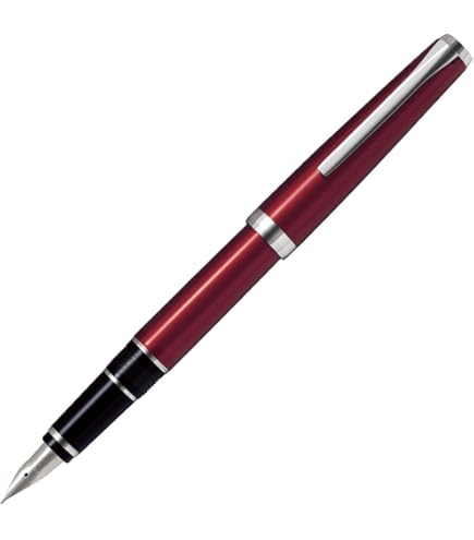 Amazon.co.jp: パイロット 万年筆 エラボー 極細・軟 レッド FE-18SR-R