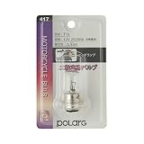 日星工業 ポラーグ(Polarg) 二輪車用バルブ T19 12V25/25W クリア 1個 417 M5014 信頼の純正バルブメーカー