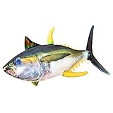 マグロのぬいぐるみ - 魚のぬいぐるみぬいぐるみ人形おもちゃ | シミュレーション マグロ ぬいぐるみ クッション 睡眠枕 PP コットン かわいいおもちゃ 抱き枕 子供と大人用 Yoryu